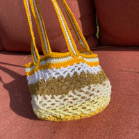 Anabaum bag Lil Sis Daffodil in shades of yellow handmade from organic cotton luxury