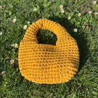 petit sac anabaum Bonbon Jaune avec bandoulière amovible et réglable