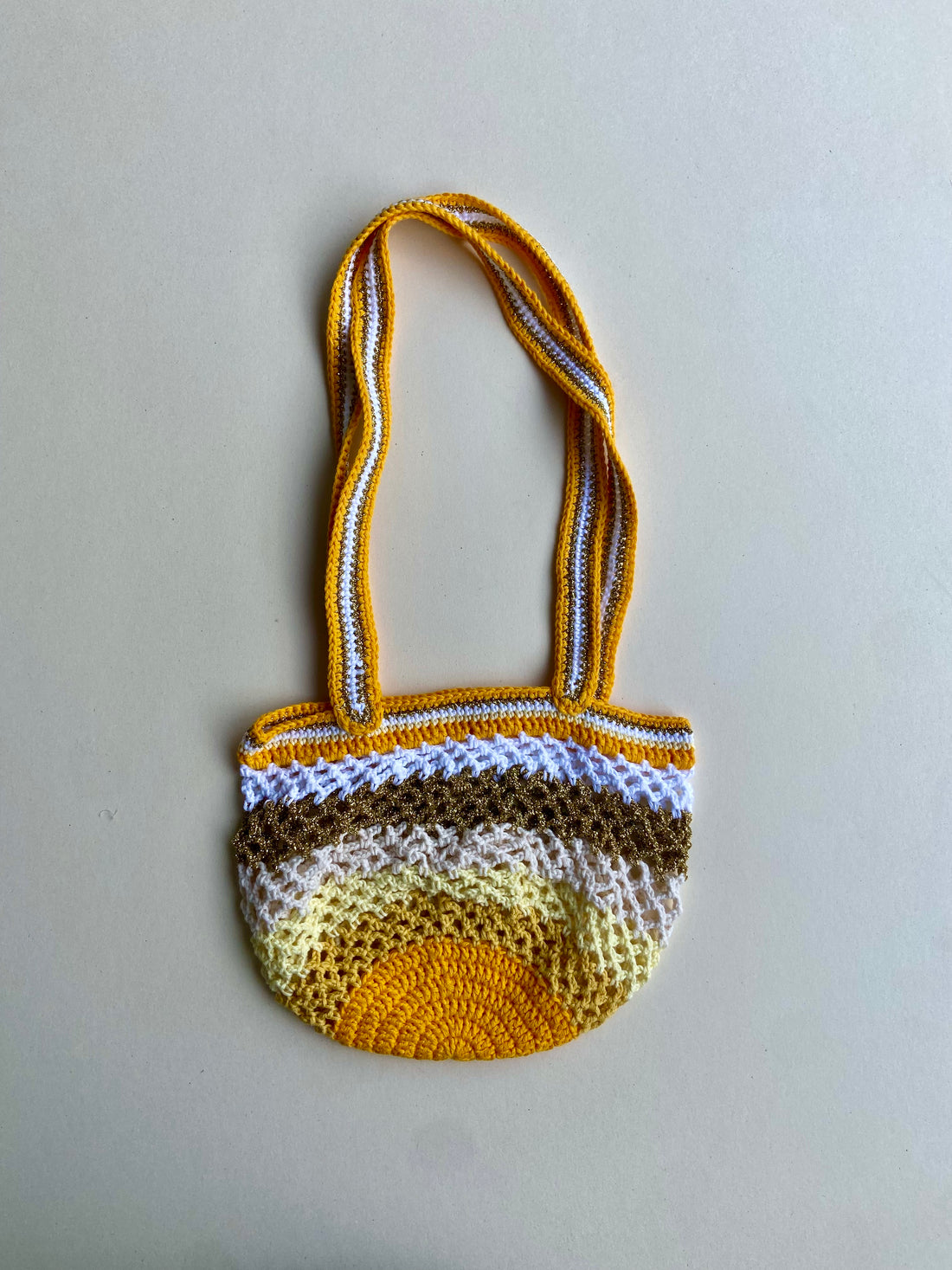 Anabaum bag Lil Sis Daffodil in shades of yellow handmade from organic cotton luxury