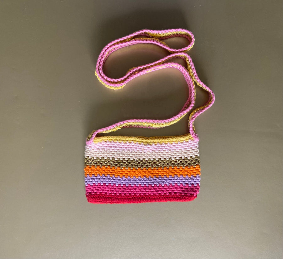 anabaum incy wincy handmade bag sunset colors luxury